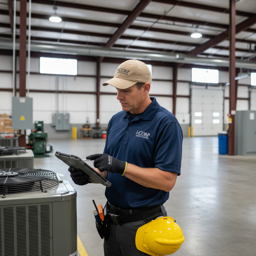 Upright Professional Inspections doing a commercial inspection in Italy.